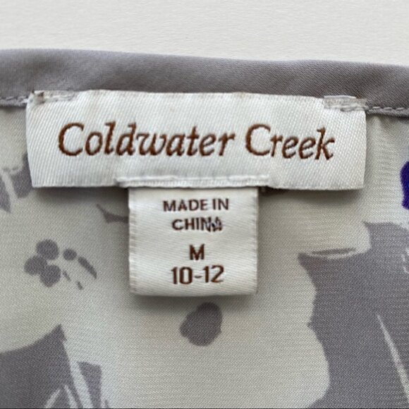 Coldwater Creek top with dolman sleeves and crew  neckline - Picture 4 of 7